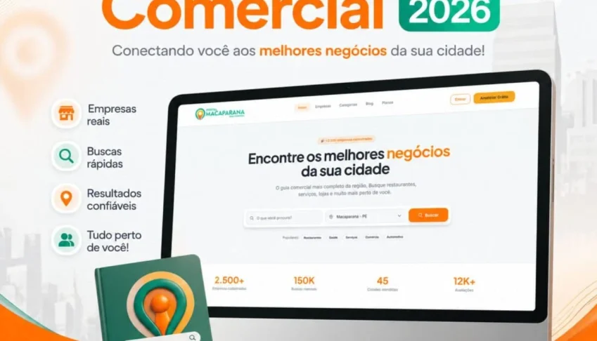 Script Guia Comercial 2026 + Código Fonte