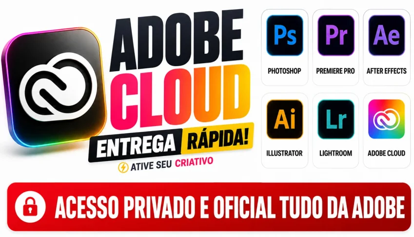 Photoshop/ Lightroom/ Premiere / After Effects/ Adobe Cloud