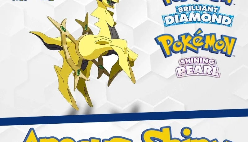 Arceus Shiny (ou normal) Evento 6IVs - Pokémon Diamond Pearl