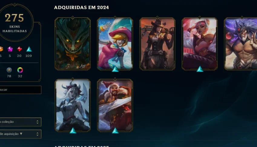 Vendo Conta esmeralda IV + 275 Skins