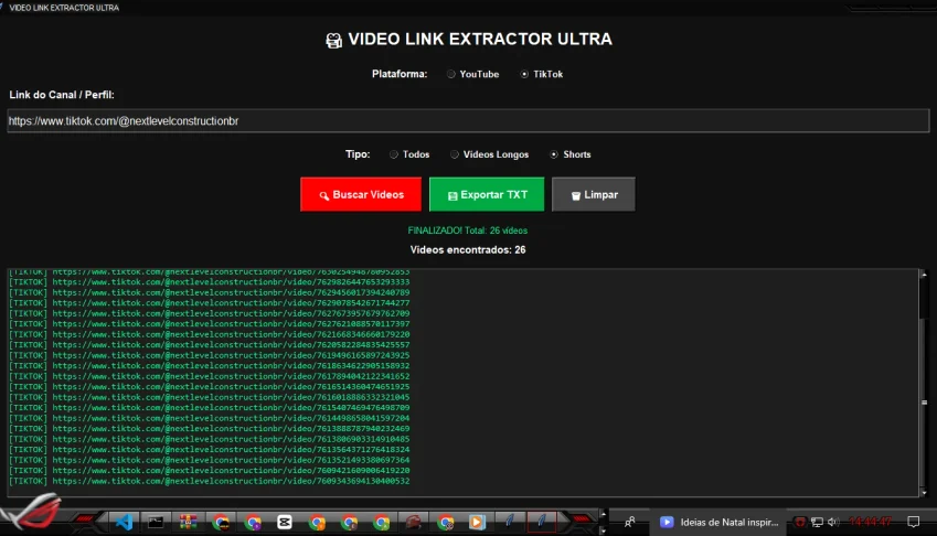 Video Link Extractor Pro—Extraia Todos Os Links De Videos!