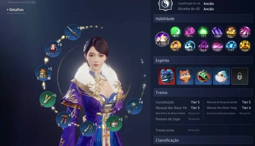 Conta MIR4 - Taoísta lvl 61 - 62.9k de poder SA64