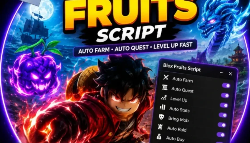 Script  bom de blox fruits com Key e sem key