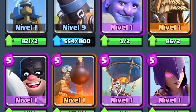 Nivel 9 com 7 Lendarias (Troca de nick Disponivel)