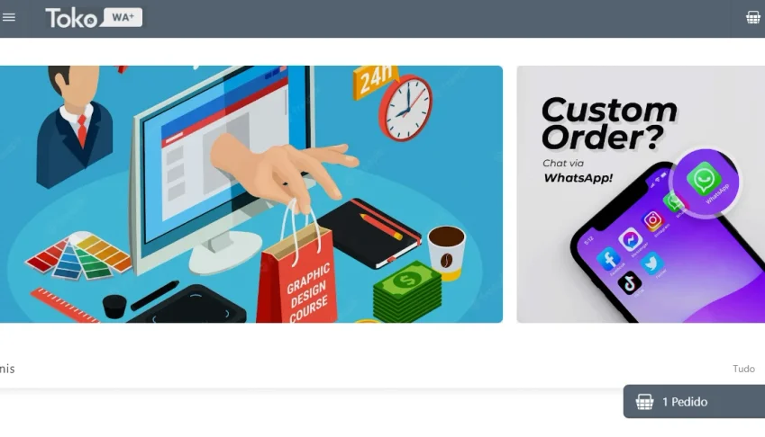 Template loja virtual no Blogger Totalmente editavel