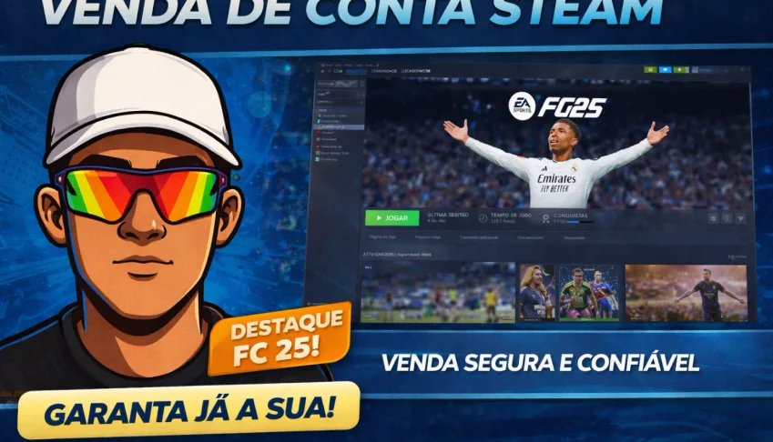 Conta Steam Com Fc 25 E Outros Jogos