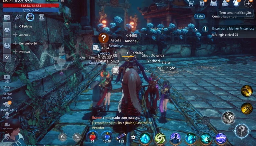 Mir4 conta lvl 71 SA 81 83k PP / Conta alt taoista