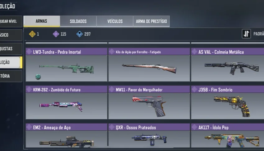 Conta top para cod mobile