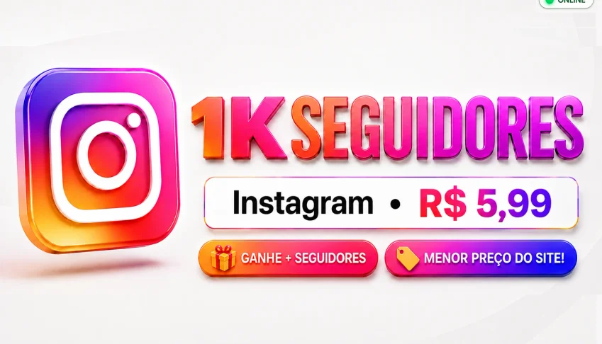 SEGUIDORES INSTAGRAM +BÔNUS [🎁] | MENOR PREÇO! [💵]