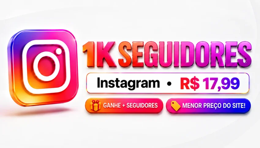 SEGUIDORES INSTAGRAM +BÔNUS [ENTREGA RÁPIDA|MENOR PREÇO!]