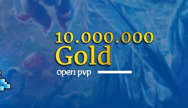 10.000.000 Gold - TIBIA - Open PvP