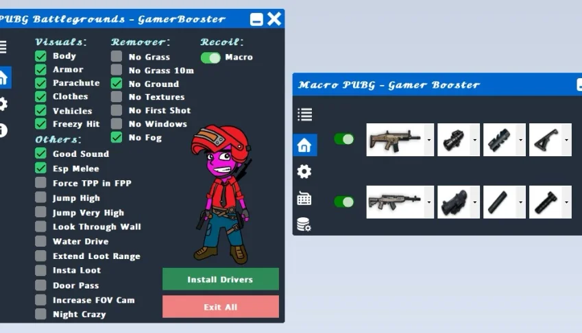 PUBG Cheat - 100% Indetectável - Atualizações Automáticas