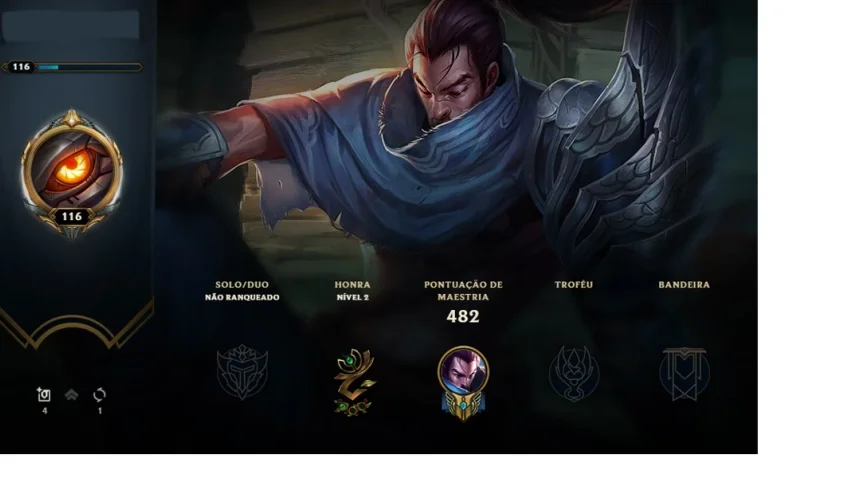 Conta Level 116 - 111 Skins - Ex Gold 4