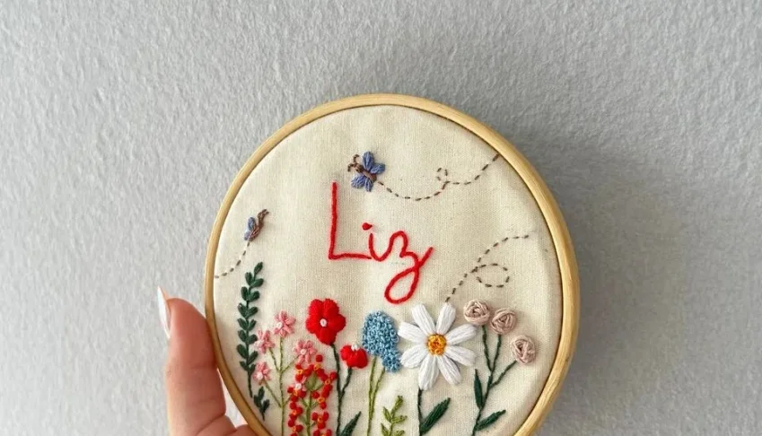 Bordado Livre em Bastidor Personalizado