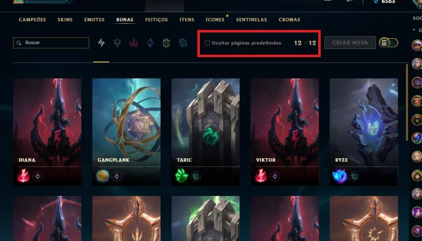 Conta League of Legends