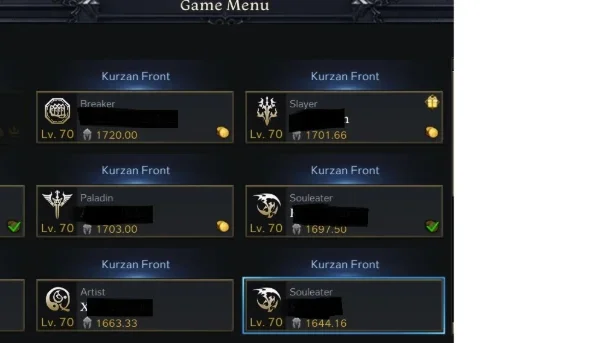 Conta Lost Ark 3 em 1