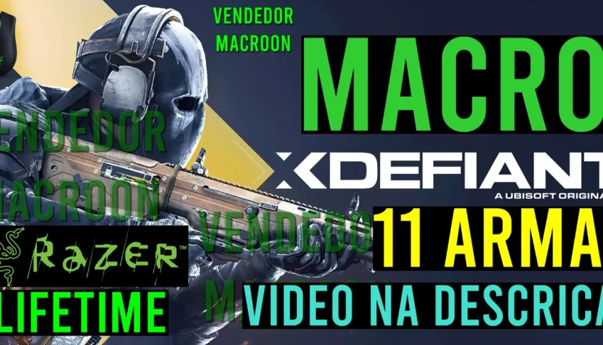 Macro - Xdefiant (Vitalicio) - Mouses Razer