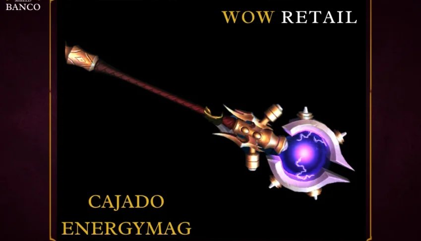 World of Warcraft - Skin de Arma Cajado (Transmog)