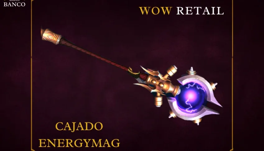 World of Warcraft - Skin de Arma Cajado (Transmog)