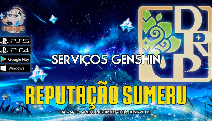 Serviços Genshin - Reputação Sumeru