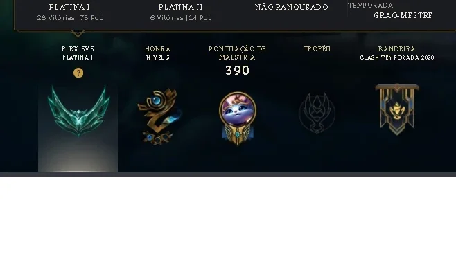 Conta lol