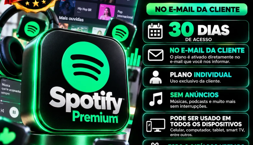Spotify Premium - 30 dias