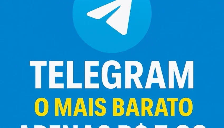 🚀 Cresça seu canal no Telegram AGORA! 1k R$ 7,99