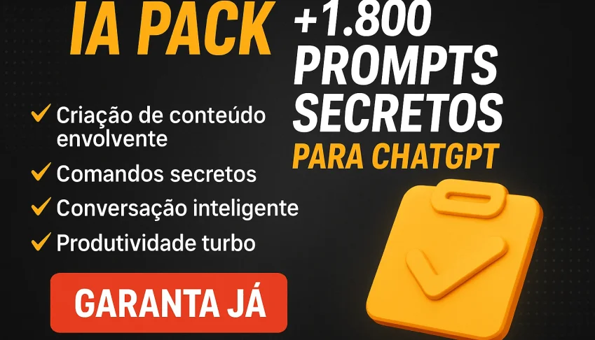 Pack +1.800 Prompts Secretos para ChatGPT-Entrega Automática