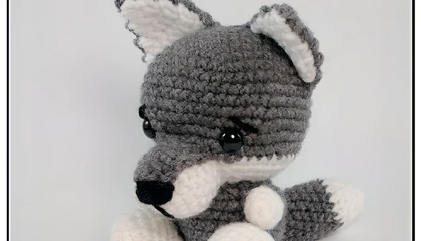 Receita em PDF - Cachorro Dog Wolf Amigurumi