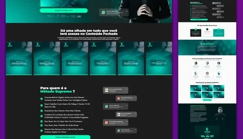 Template Tráfego Supremo - wordpress + Bônus