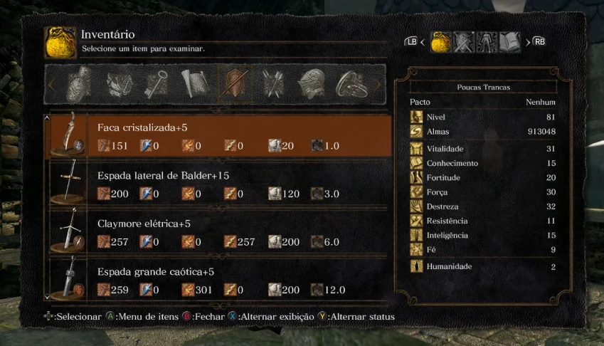Dark Souls Remastered Conquista Armas Imbuídas