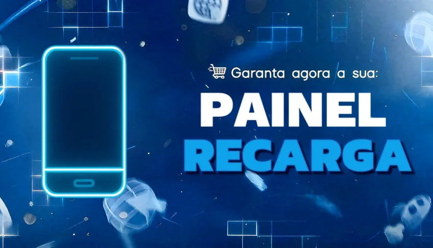Painel de recargas TIM, CLARO, VIVO