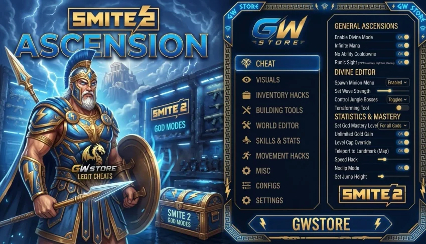Smite 2 Cheat – Esp & Aimbot Hack