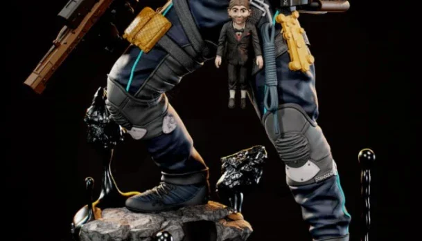 Sam Porter + Bust 3D STL