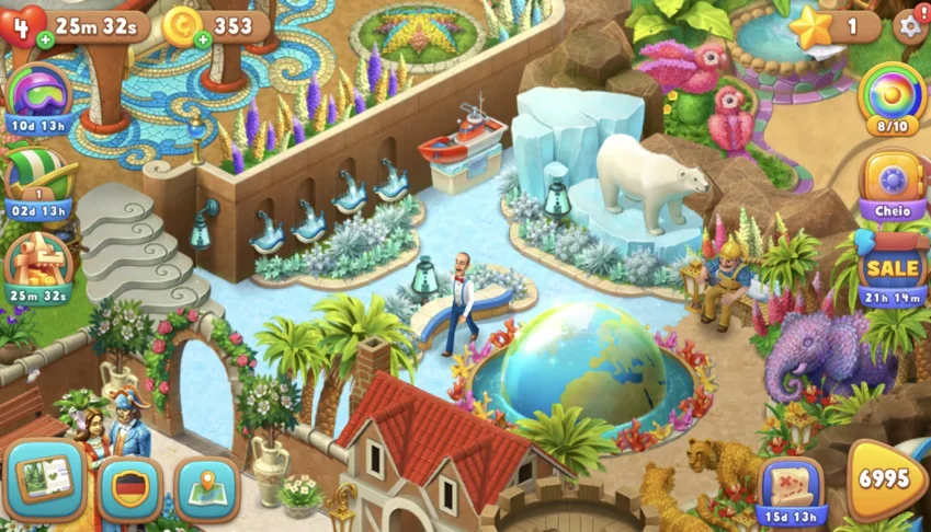 Conta Gardenscapes
