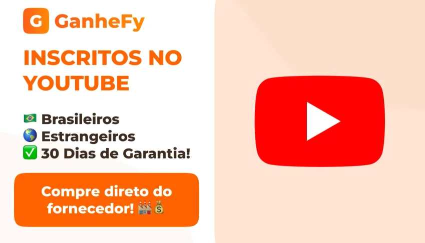 🔥Seguidores Reais no YouTube— Brasileiros ou Estrangeiros🔥