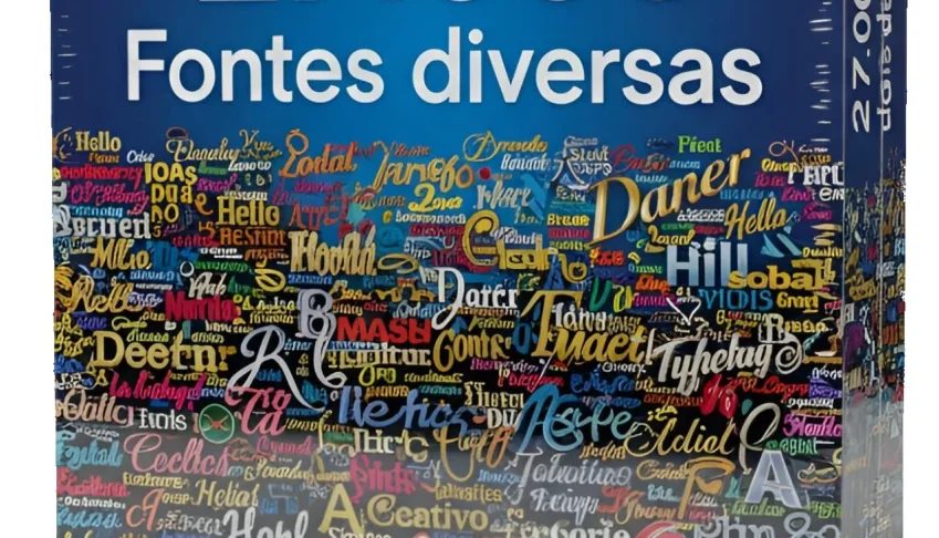 Pacote com 27 Mil Fontes Diversas