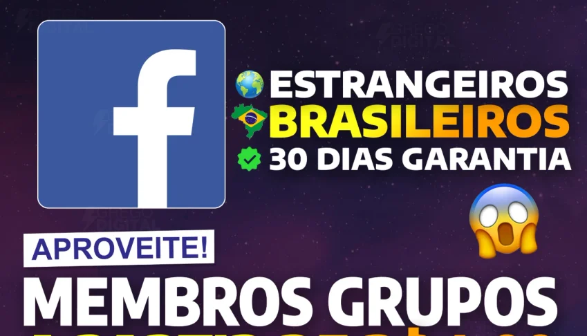 [Promoção] 100 Membros Grupos Facebook | 24h On