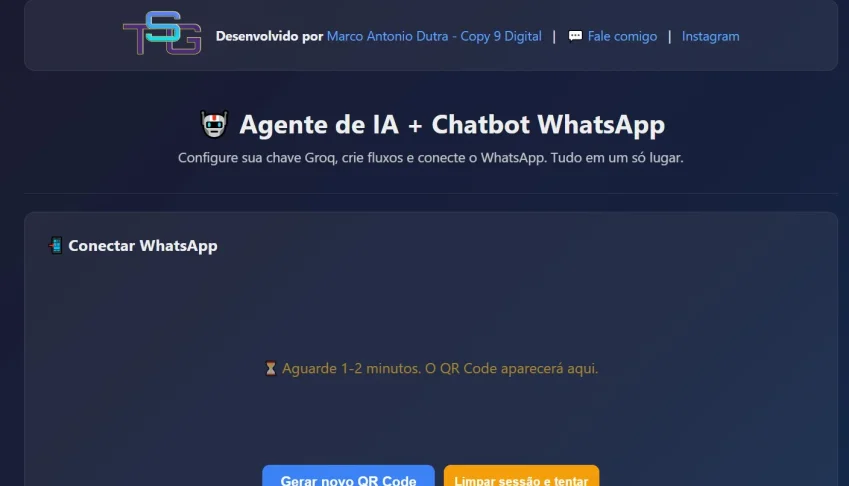 ChatBot para Wha tsa pp escelente para negocios e campanhas