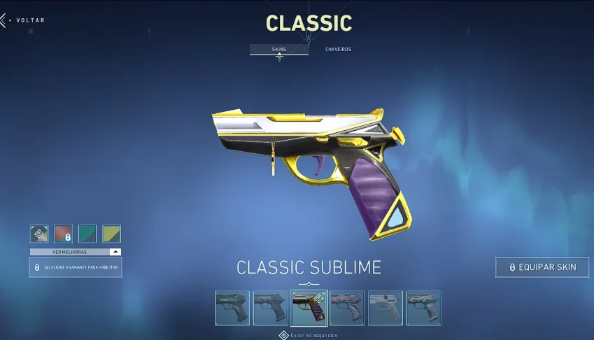 Vendo conta no valorant, com várias skins.