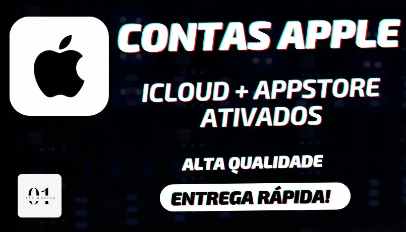 CONTAS APPLE VERIFICADAS +ICLOUD ATIVO [ALTA QUALIDADE]