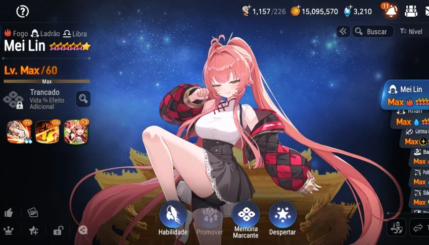 Epic seven conta starter 8 personagens moonlight