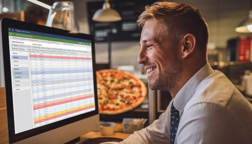 Planilha Excel para Gerenciar Pizzaria