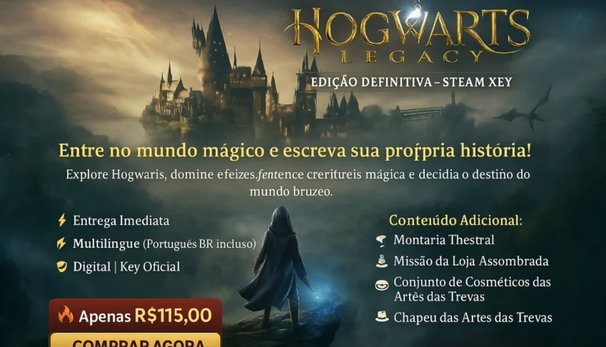 Key Hogwarts legacy definitivo edition