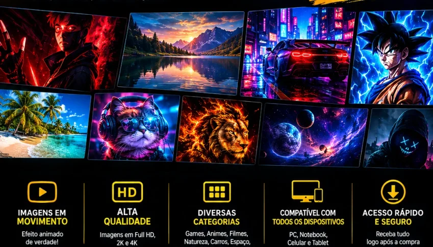 🔥 +67 Mil Wallpapers Animados Para Personalizar Seu Pc! 🔥