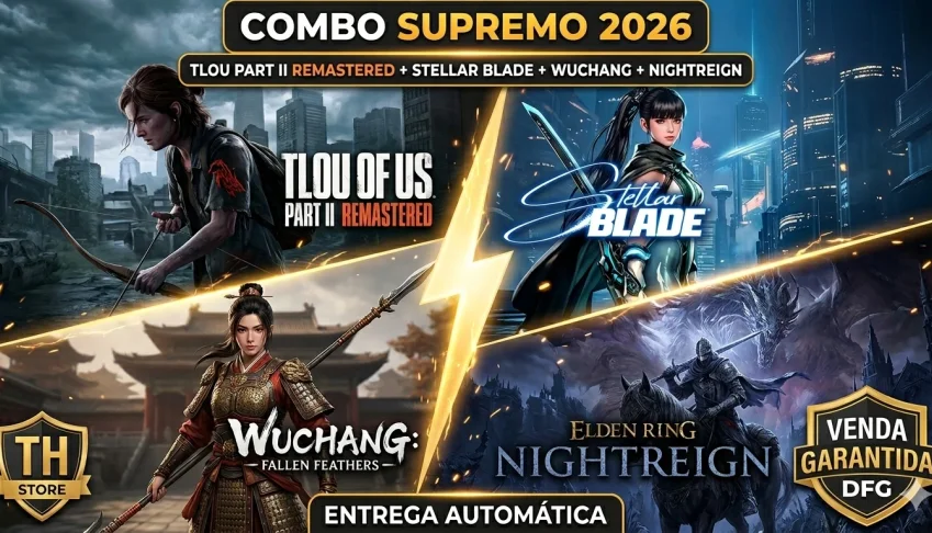 Tlou Part ll +Stellar Blade+Wuchang+Nightreign Steam Offline