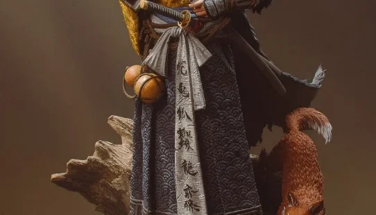 Atsu Ghost of Yotei 3d stl