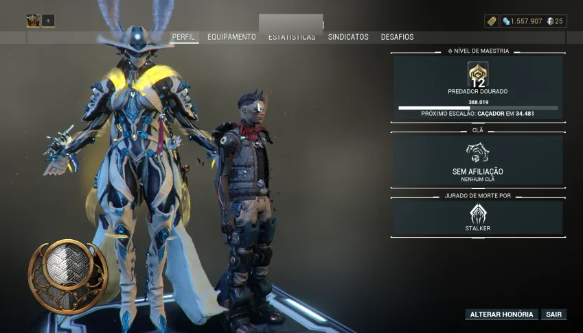 Conta Warframe Top