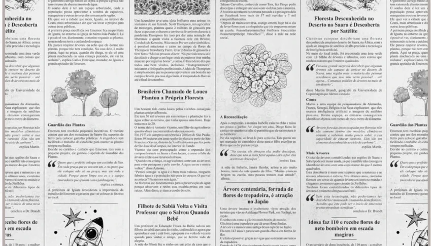Papel Kraft - Flower Times (59x80cm) - 50 folhas