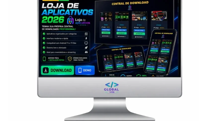 Loja de aplicativos 2026 PHP Com painel administrador